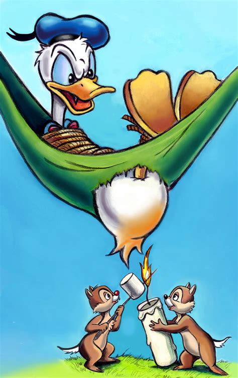 Donald Duck Chip N Dale By Zdrer456 On Deviantart