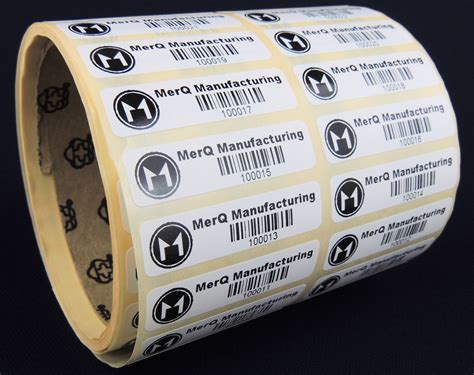 Printed Barcode Labels