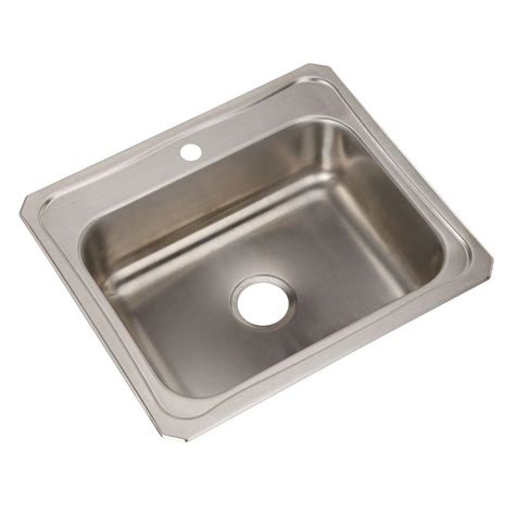 Treat your kitchen to a stylish update with the 36 atlas farmhouse sink. Elkay Celebrity Drop-In Stainless Steel 25 in. 1-Hole ...