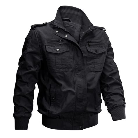 Tactical Mens Military Cargo Jacket Cotton Coat Ma 1