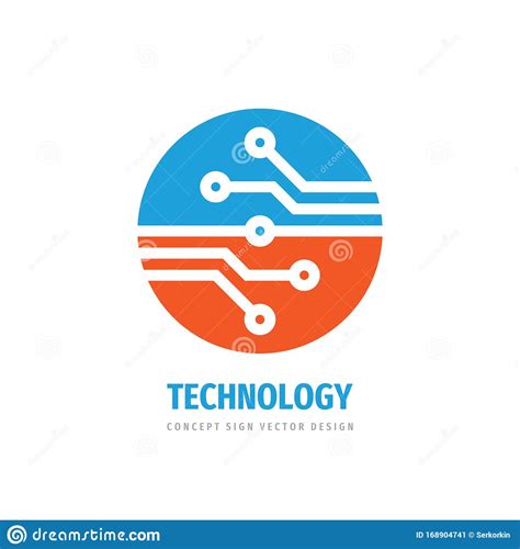 Data Digital Vector Logo Design Electronic Technology Concept Sign