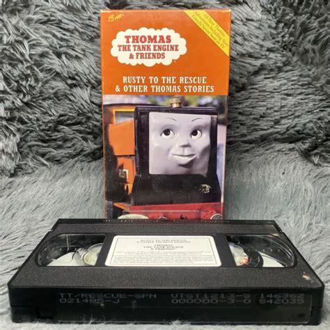 THOMAS THE TANK Engine Friends Rusty To The Rescue VHS 1995 Train