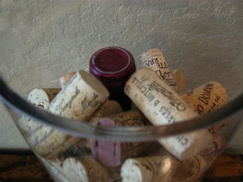 Curb Alert Simple Wine Cork Display Trick Vase Filler