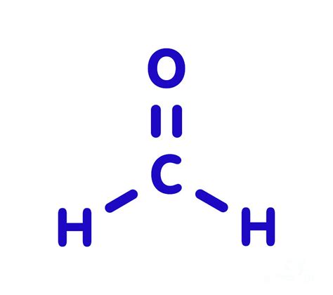 Formaldehyde Molecule Photograph By Molekuulscience Photo Library