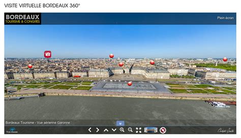 Une Visite Virtuelle 360° Aérienne Réalisée Par La Ville De Bordeaux