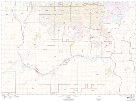 Sarpy County Zip Code Map Nebraska