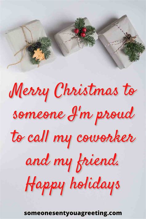 45 Christmas Wishes For Colleagues And Coworkers Someone Sent You A