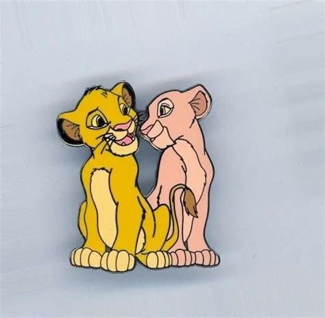 Disney Disneyland The Lion King Simba And Nala 17 Mystery Series Le Pin