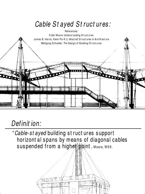 Cable Stayed Beam Structure Chemical Product Engineering