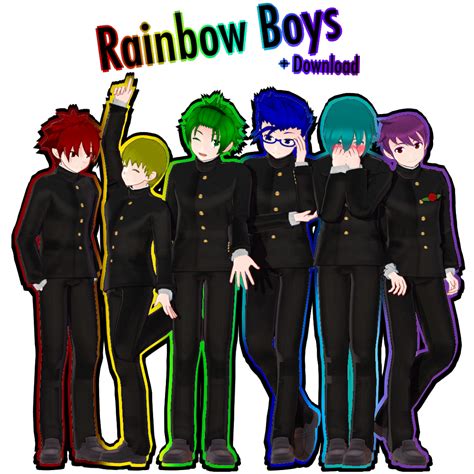 Mmd X Yandere Simulator Rainbow Six Boys By Sakimakademi1 On Deviantart