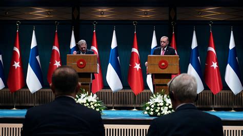 Turkeys Erdogan Finally Endorses Finlands Nato Bid But Not Swedens
