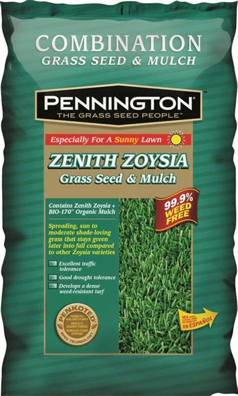 And 247 Services Pennington 100082871 5 Lb Zenith Zoysia Grass Seed W