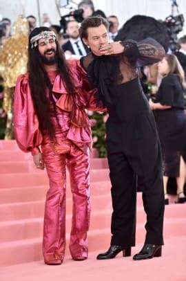 Grab two of your favorite nail polish shades and paint them on during met gala commercials. Harry Styles Wears Gucci to Co-Chair the 2019 Met Gala, Is ...