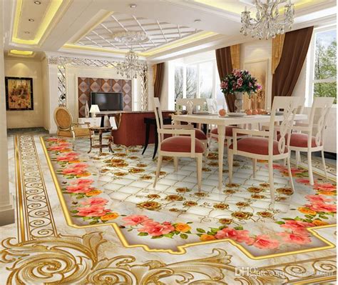 These places include pedestrian lanes, warehouses, loading bays, and areas where there is constant contemporary living room. 3d Floor Wallpaper Luxury Golden Rose Marble Soft Bag ...