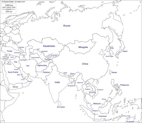 Top Mejores Mapa Fisico De Asia Para Colorear Con Nombres En My XXX