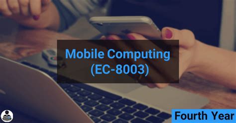 Thus, under the current internet protocol, if the mobile node moves without changing its address, it loses routing; Mobile Computing (EC-8003) - B.E RGPV CBCS & CBGS Scheme Notes