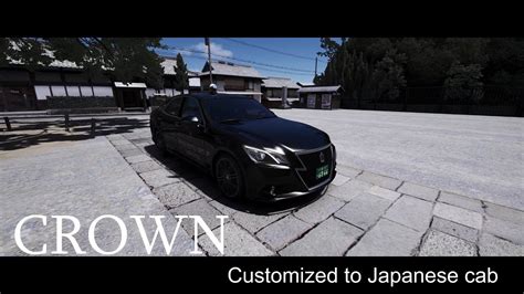 Assettocorsa Crown Customized To Japanese Cab Youtube