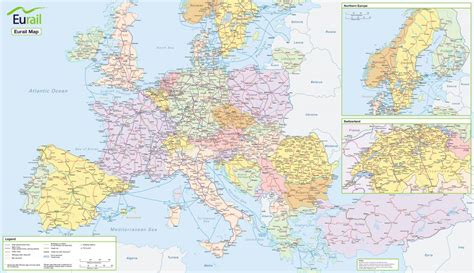 Printable Eurail Map