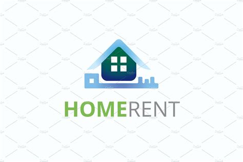 Home Rent Logo Creative Logo Templates ~ Creative Market