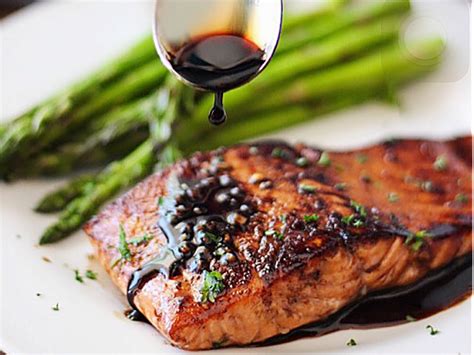 It adds salty umami flavours as well as sweetness which makes me think of it as an english version of soy sauce. Grilled Salmon in Soy-Balsamic Sauce | 1mrecipes
