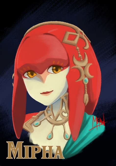 Mipha Fan Art By Legendofmeaw258 On Deviantart