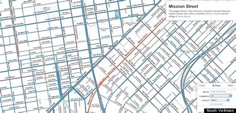 San Francisco Street Names Map Reveals Citys Hidden History Huffpost