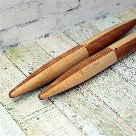 French Rolling Pin Tapered Rolling Pin Wooden Rolling Pin Cherry And