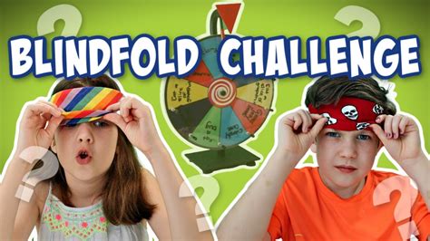 Blindfold Challenge Who Can Guess The Most Things Without Seeing