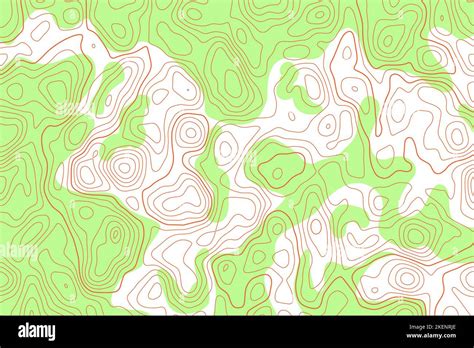 Topography Map Contour Line Abstract Terrain Relief Texture