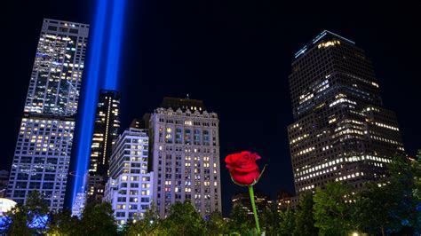 911 Tribute In Light Shines Bright Over Nyc To Mark 20 Years Abc7