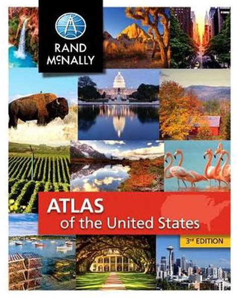 Atlas Of The United States By Rand Mcnally English Paperback Book