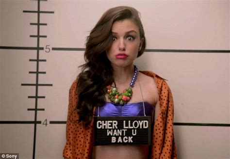 First Look At Cher Lloyds Mugshot But Dont Worry Its Just For