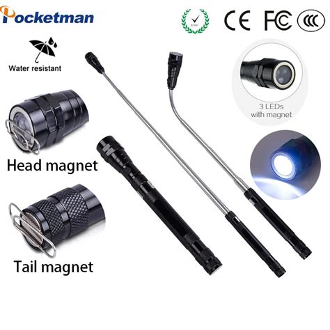 Best Flexible Magnetized Head Portable Mini Flashlight Pickup Tool