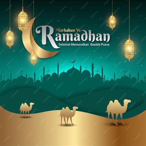 Premium Vector Islamic Ramadhan Kareem Background