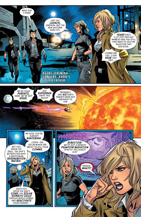 Weird Science Dc Comics Preview Supergirl Rebirth 1