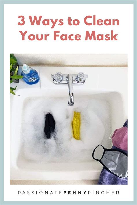 3 Ways To Clean Your Face Mask To Keep It Fresh Face Mask Cleaning Mask