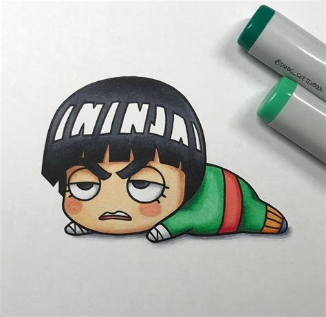 Dana 先輩 в Instagram Drunken Fist Got Rock Lee All Tired Out 😋