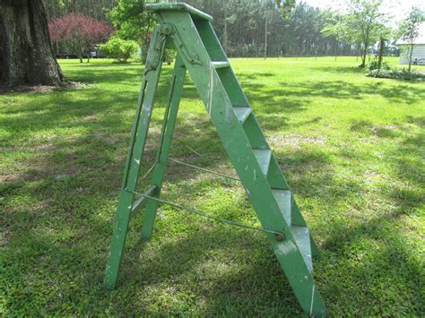 Vintage Wood Step Ladder Wood Ladder Painters Ladder | Etsy | Wood ladder, Vintage wood, Wood steps