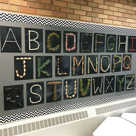 See more ideas about alphabet, alphabet photography, nature. Our natural alphabet wall is complete! We went on a nature ...