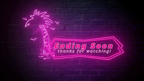 Animated Pink Neon Beach Vibe Twitch Overlay Pack Coming Etsy My XXX Hot Girl