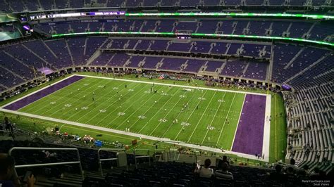 Us Bank Stadium Seating Chart Rows Elcho Table