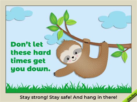 Hang In There Free Take Care Ecards Greeting Cards 123