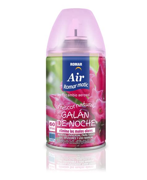 Night Jasmine Automatic Air Freshener Spray Refill Quimi Romar