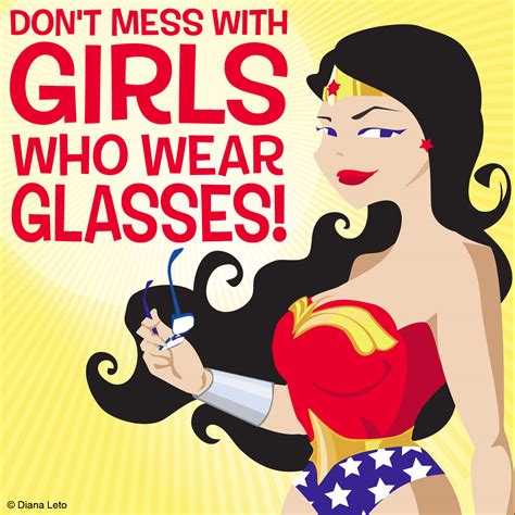 Girl With Glasses Quotes Quotesgram