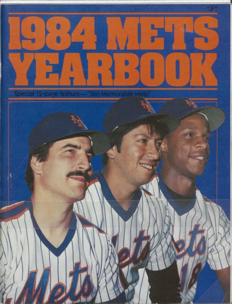 New York Mets Official Yearbook Covers Mets History