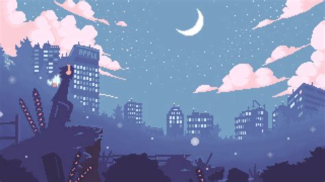 I Make Art Pixel Art Background Landscape Wallpaper Anime Background
