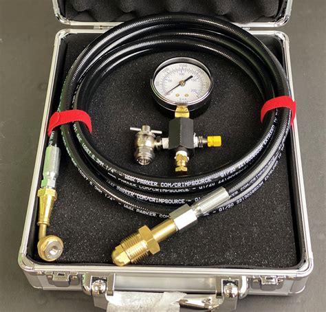 Bladder Accumulator Charging Kit 100 3000 Psi 10ft Parker Hose