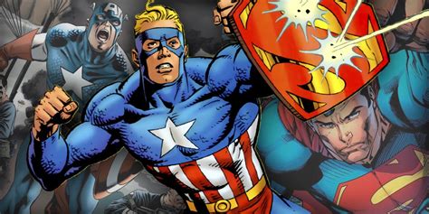 How Captain America And Superman Were Mashed Up In Amalgam