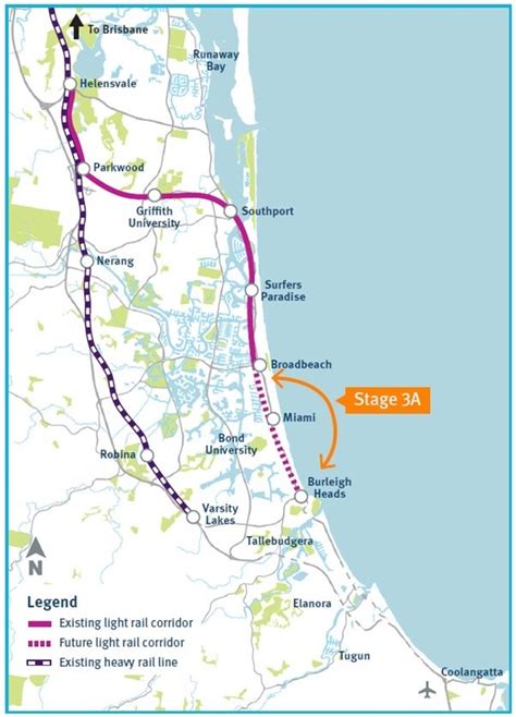 The map depicts info about gold producers, major gold storage countries, global gold deposits, major gold resources, gold extractions from ores in the world. QLD Government invests $351m on Gold Coast Light Rail Stage 3A