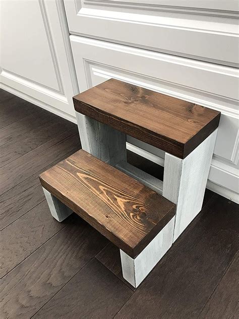 Wooden Step Stools For The Kitchen